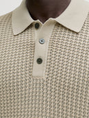 JACK & JONES JPRBLUKINGSLEY KNIT POLO SS LN Freizeitshirts /-hemden JACK & JONES