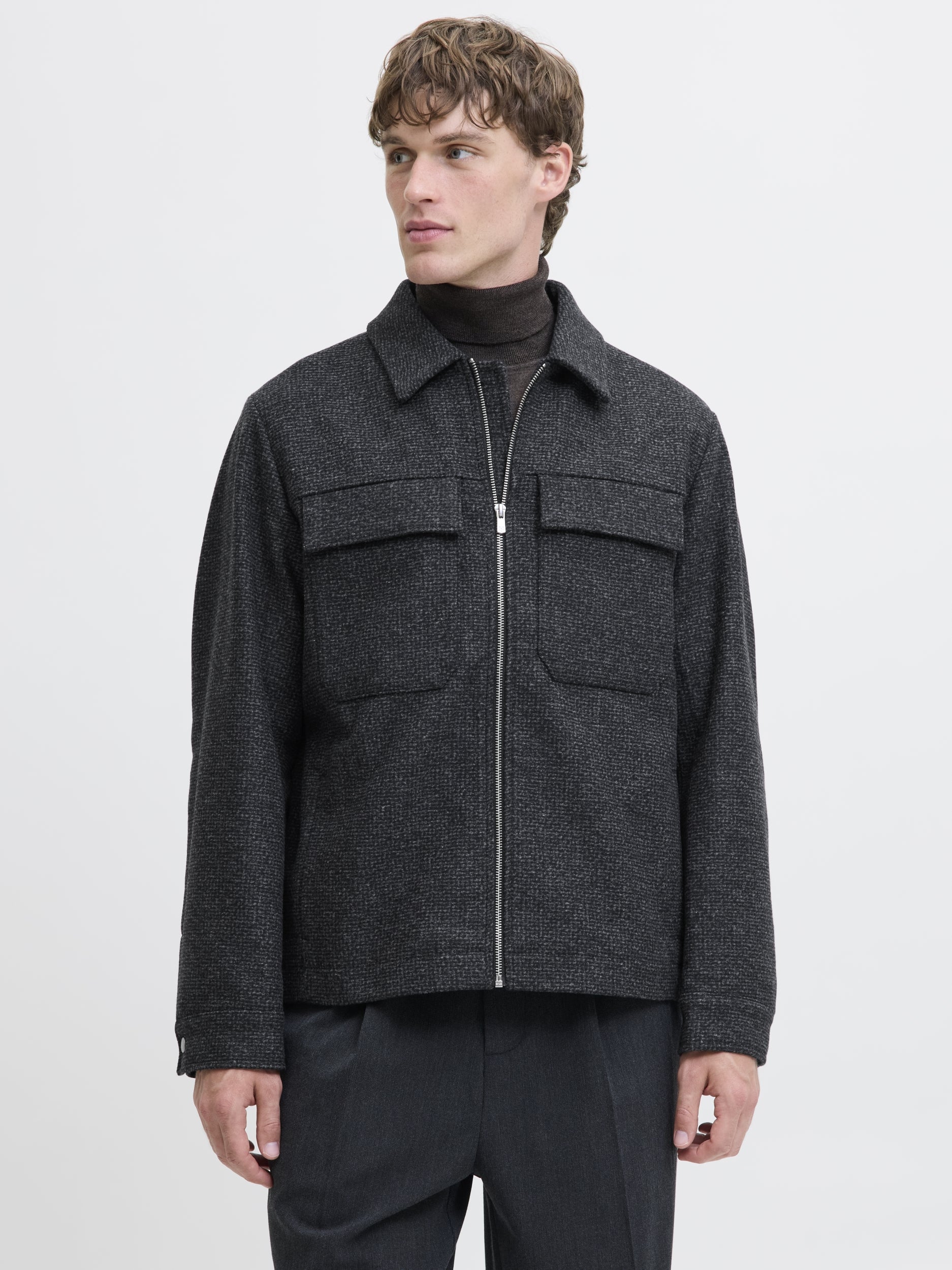 JACK & JONES JPRCCRUSSEL WOOL BLEND JACKET SN Freizeitjacken JACK & JONES