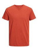 JACK & JONES ORGANIC MELANGE TEE SS NECK NOOS Freizeitshirts /-hemden JACK & JONES