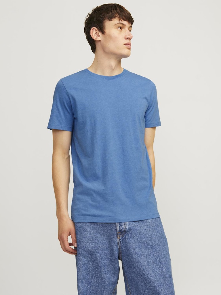 JACK & JONES ORGANIC MELANGE TEE SS NECK NOOS Freizeitshirts /-hemden JACK & JONES
