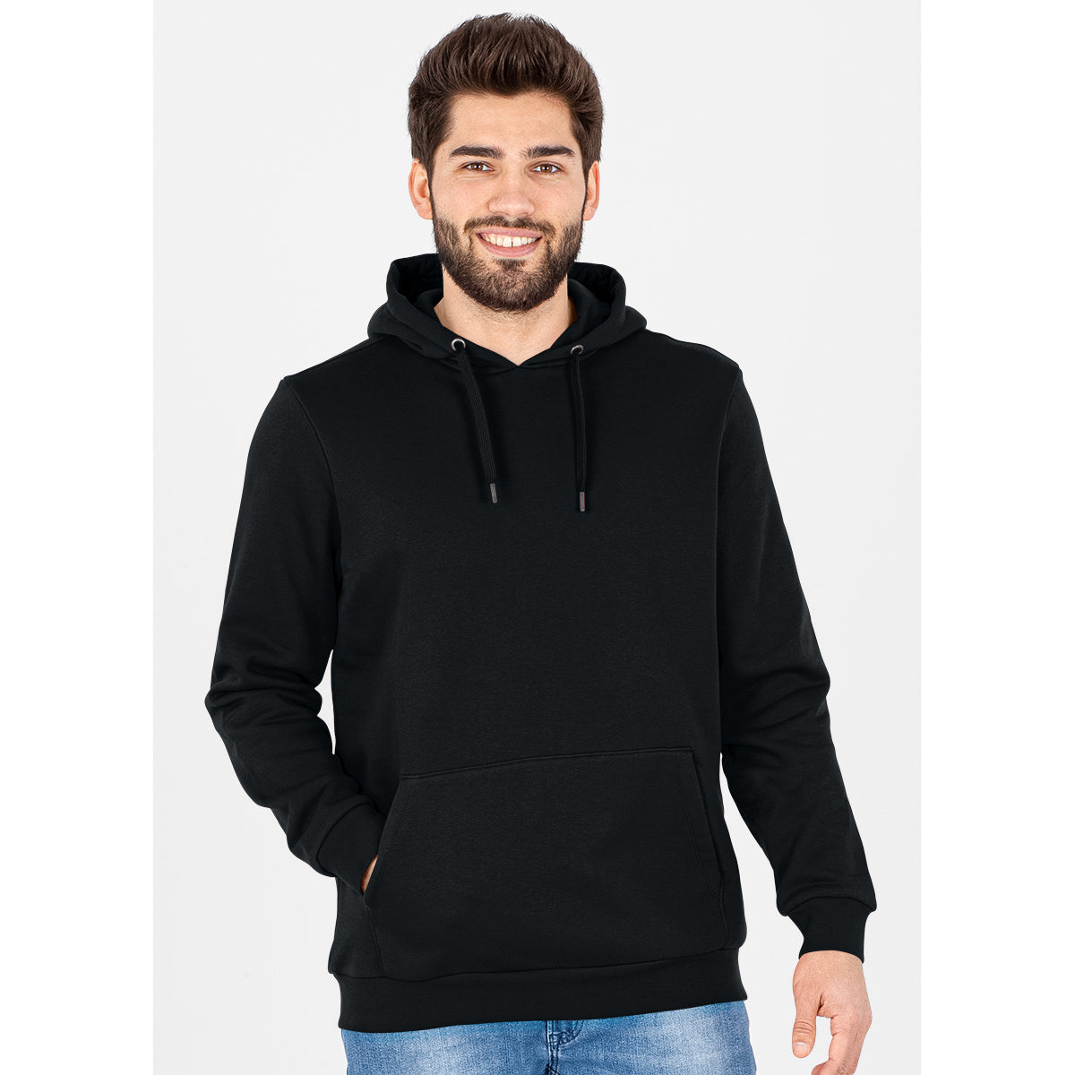 JAKO Kapuzensweat Organic infinity teel Freizeitpullover JAKO