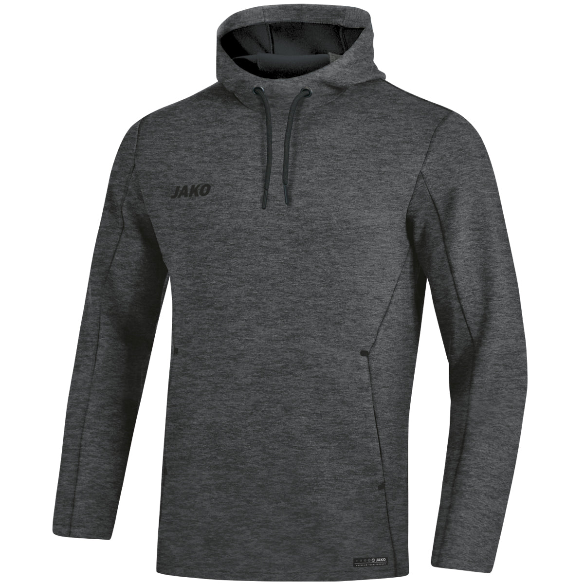 JAKO Kapuzensweat Premium Basics Fußballoberteile JAKO 21 anthrazit meliert S