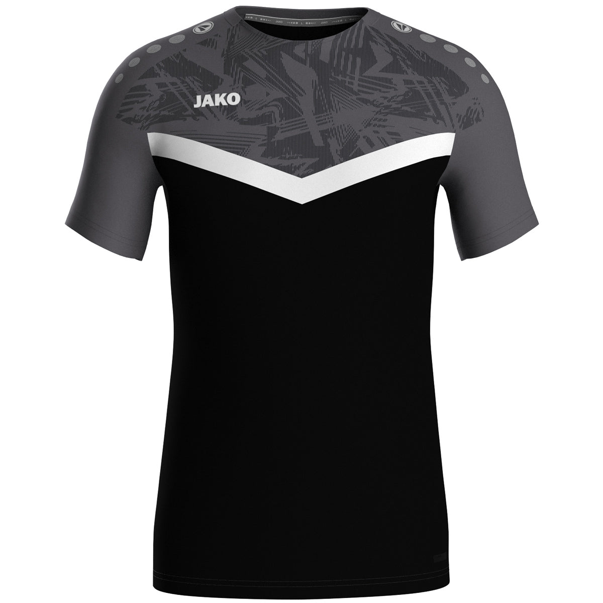 JAKO T-Shirt Iconic Fußballoberteile JAKO schwarz/anthrazit 128
