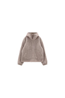 JEANNE BARET GLACE HOODED JACKET JEANNE BARET DUNE MEL. 34