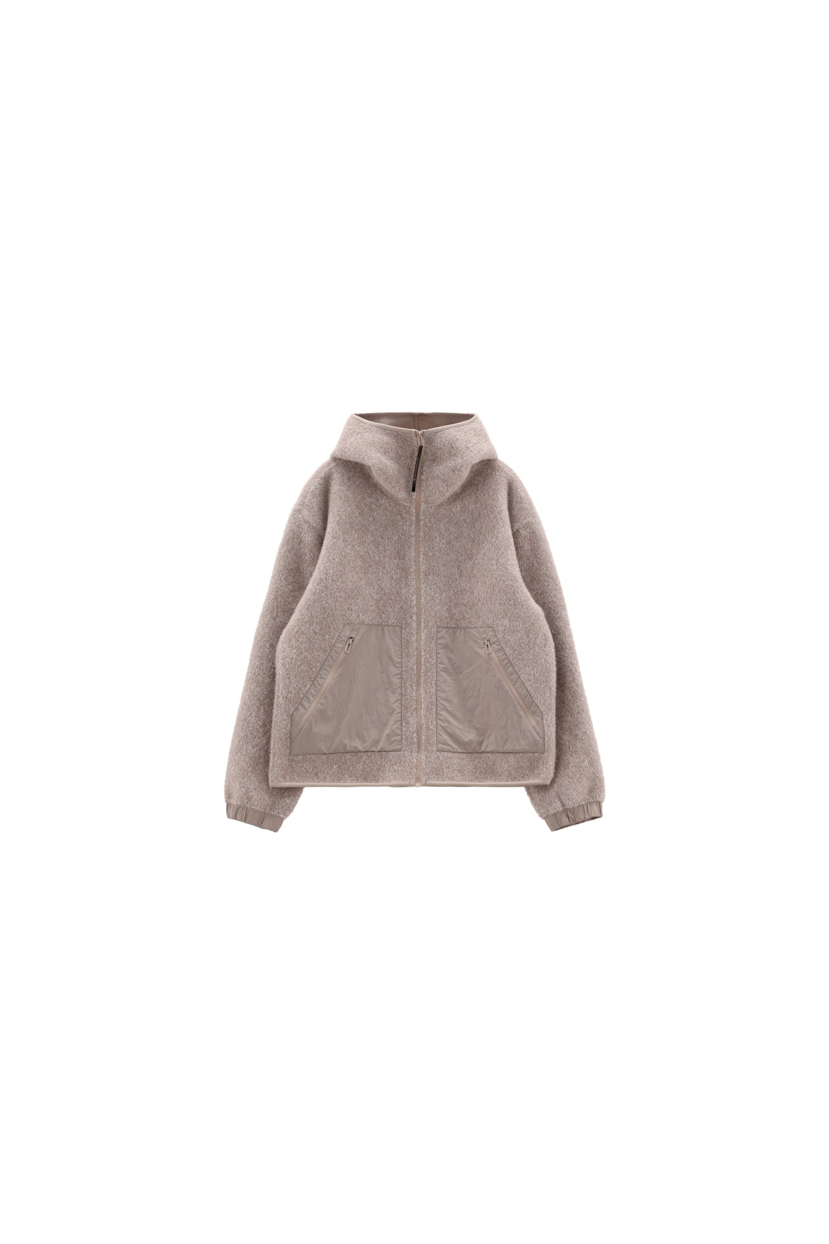 JEANNE BARET GLACE HOODED JACKET JEANNE BARET DUNE MEL. 34