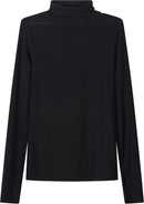 JEANNE BARET REUNION TURTLE NECK T-SHIRT Wandershirts /-hemden JEANNE BARET BLACK 36