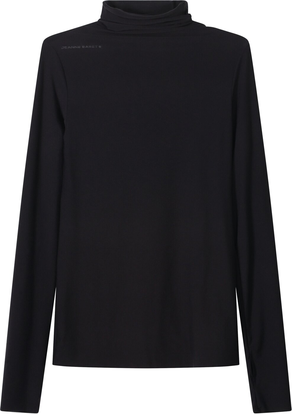 JEANNE BARET REUNION TURTLE NECK T-SHIRT Wandershirts /-hemden JEANNE BARET BLACK 36