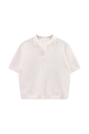 JEANNE BARET SAFFRON POLO SHIRT