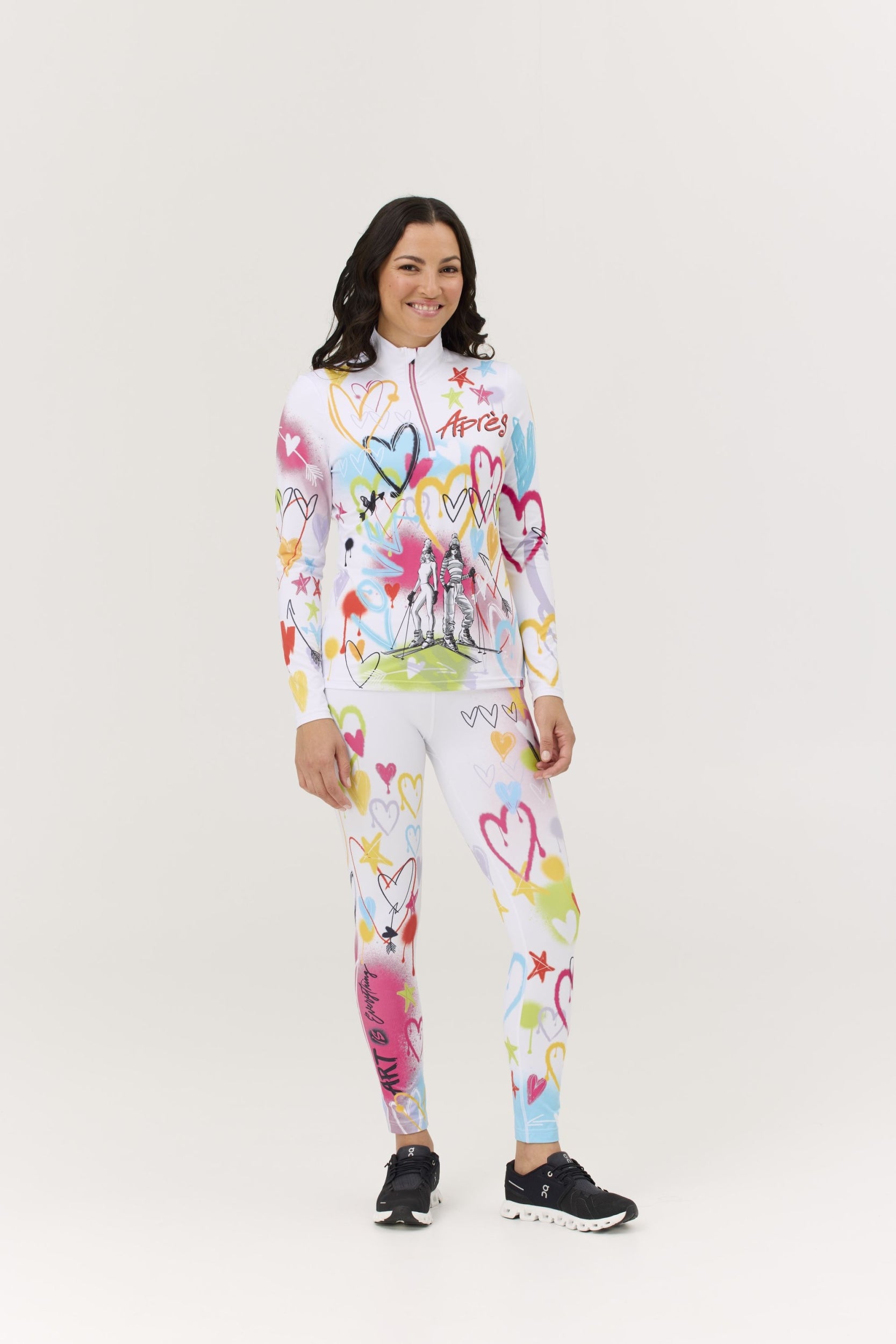 KRIMSON KLOVER GRAFFITI GIRLS TOP Skifleece KRIMSON KLOVER