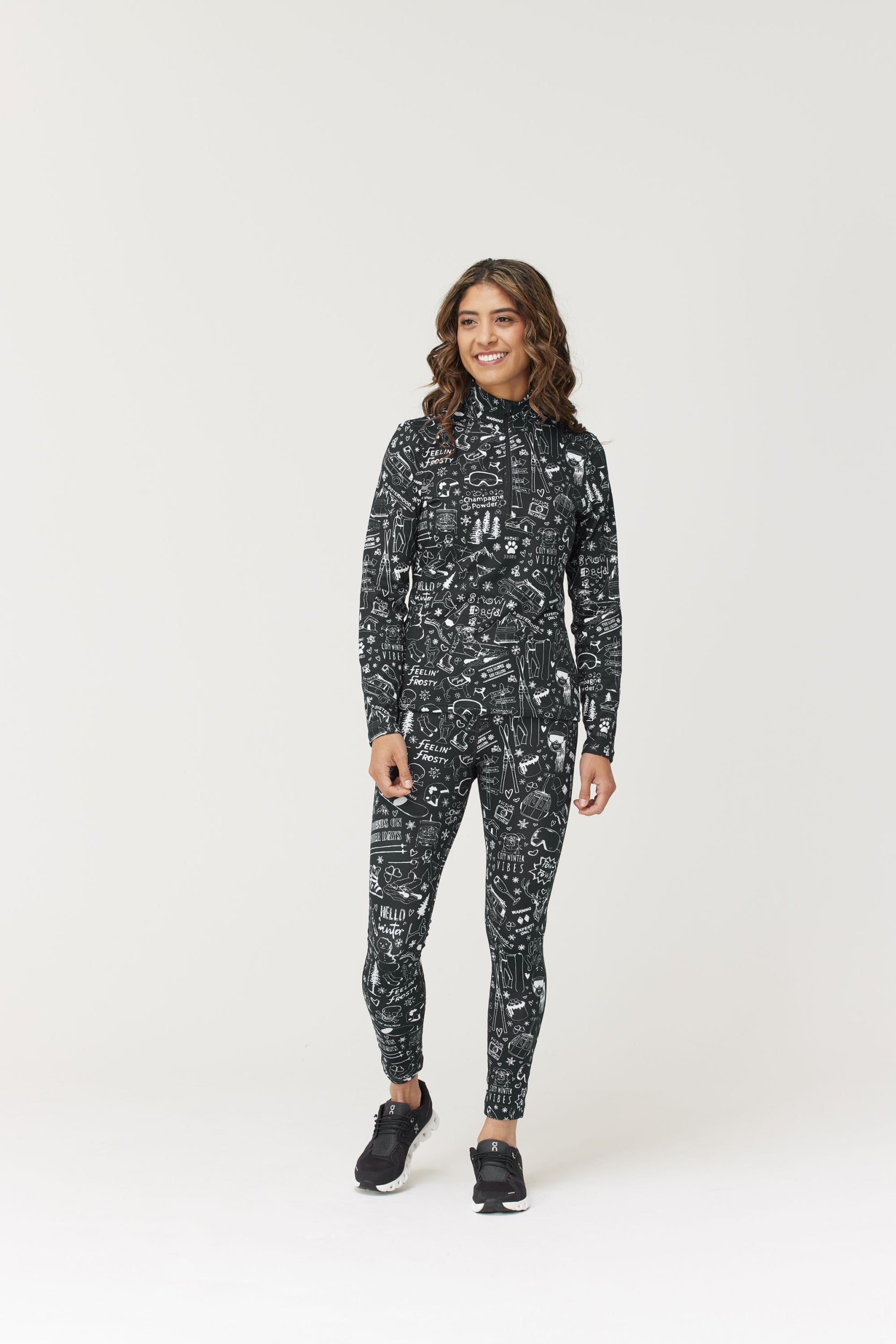 KRIMSON KLOVER GRAFFITI TOP Skifleece KRIMSON KLOVER