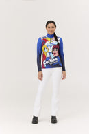 KRIMSON KLOVER POP ART TOP Skifleece KRIMSON KLOVER multi S