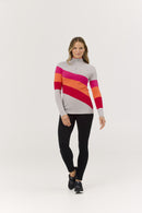 KRIMSON KLOVER RIVA ZIP NECK Skijacken KRIMSON KLOVER silver S