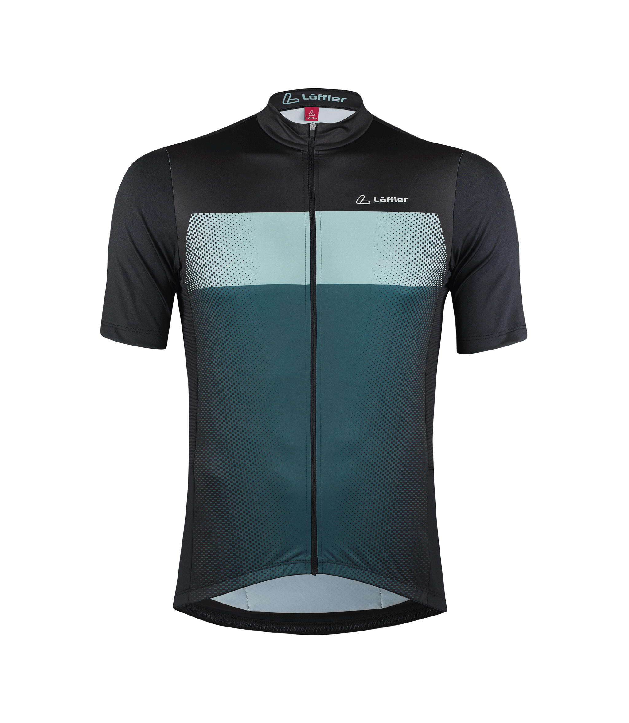 LÖFFLER M BIKE JERSEY FZ GRADY MID Fahrradtrikots LÖFFLER DARK PETROL 48