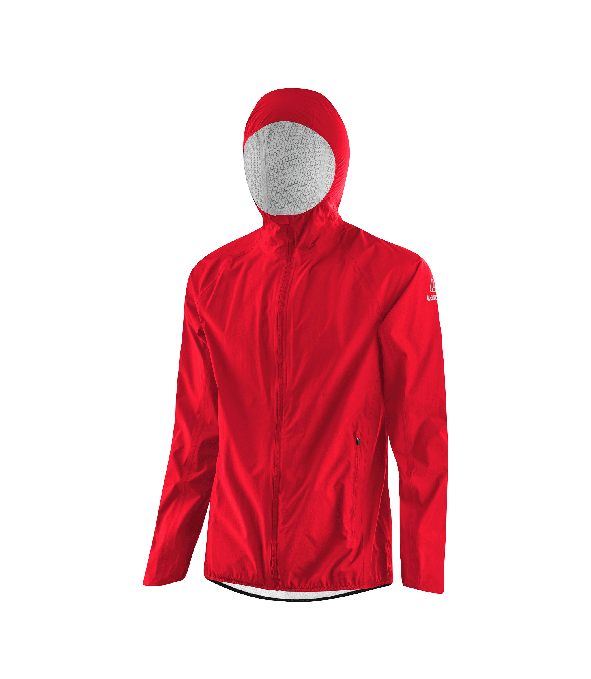 LÖFFLER M HOODED JACKET WPM POCKET Fahrradjacken LÖFFLER Black 48