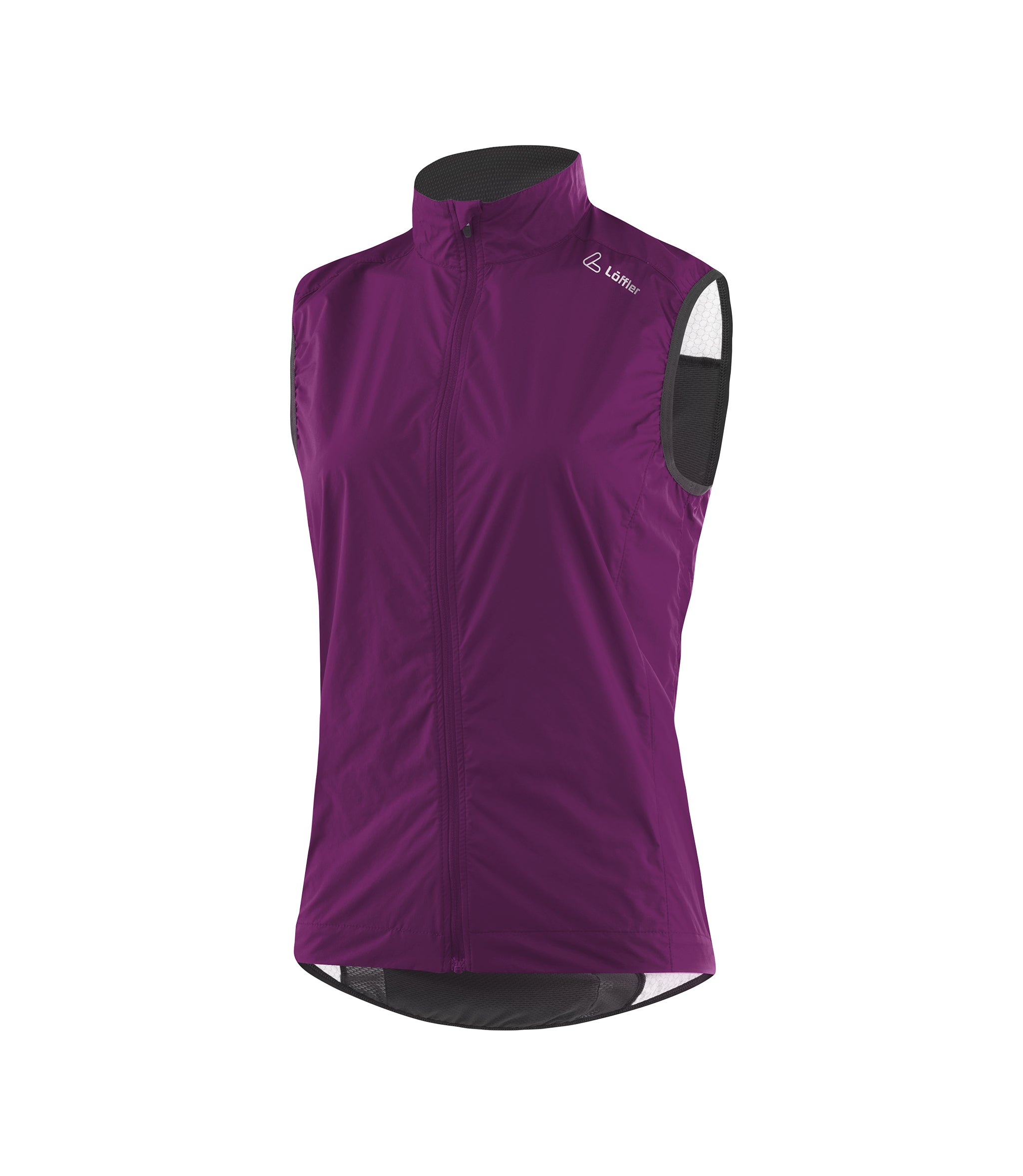 LÖFFLER W BIKE VEST CF WPM POCKET Fahrradjacken LÖFFLER BORDEAUX 36