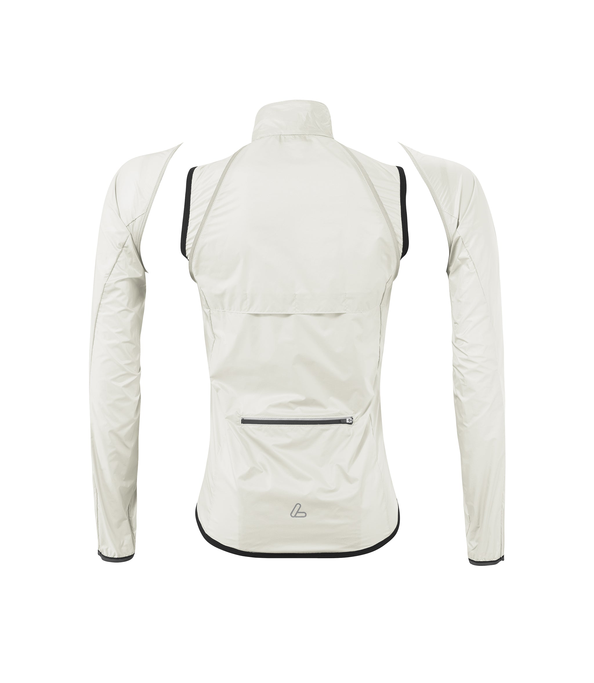 LÖFFLER W BIKE ZIP-OFF JACKET WINDSHEL Fahrradjacken LÖFFLER WHITE/ INDIGO 36