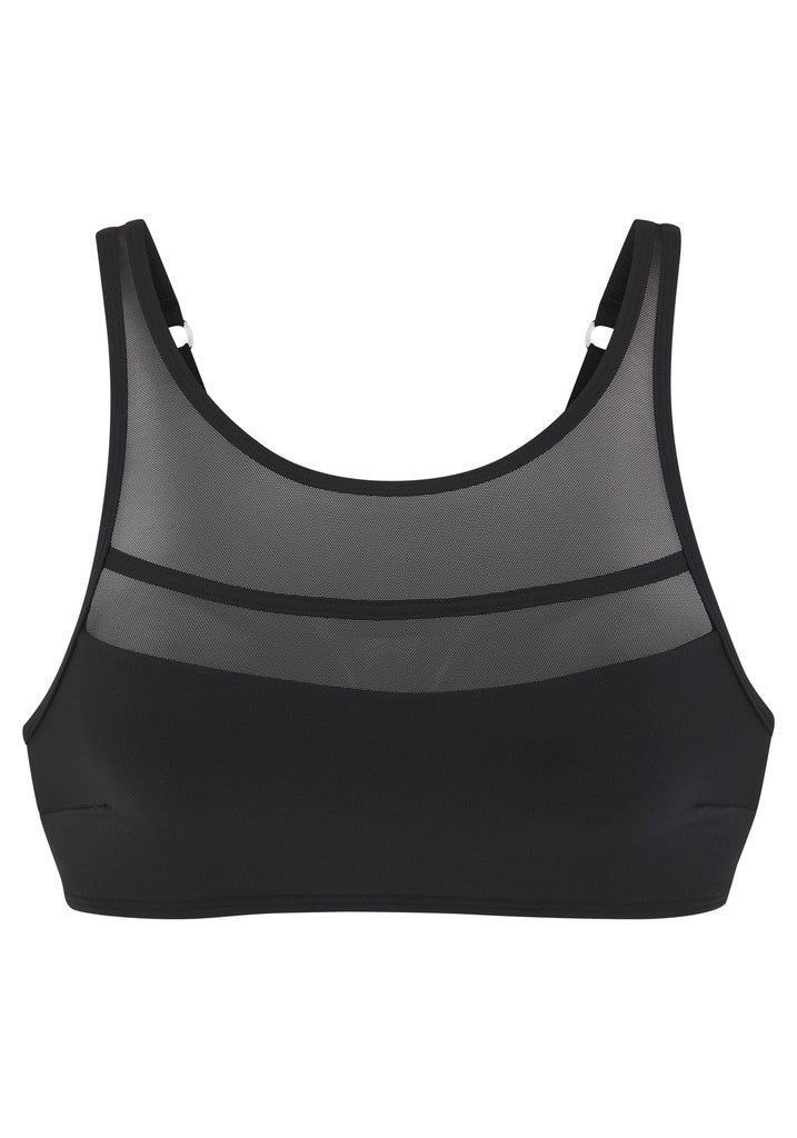 LASCANA Bustier-Top A/B Bikini LASCANA black 34A/B