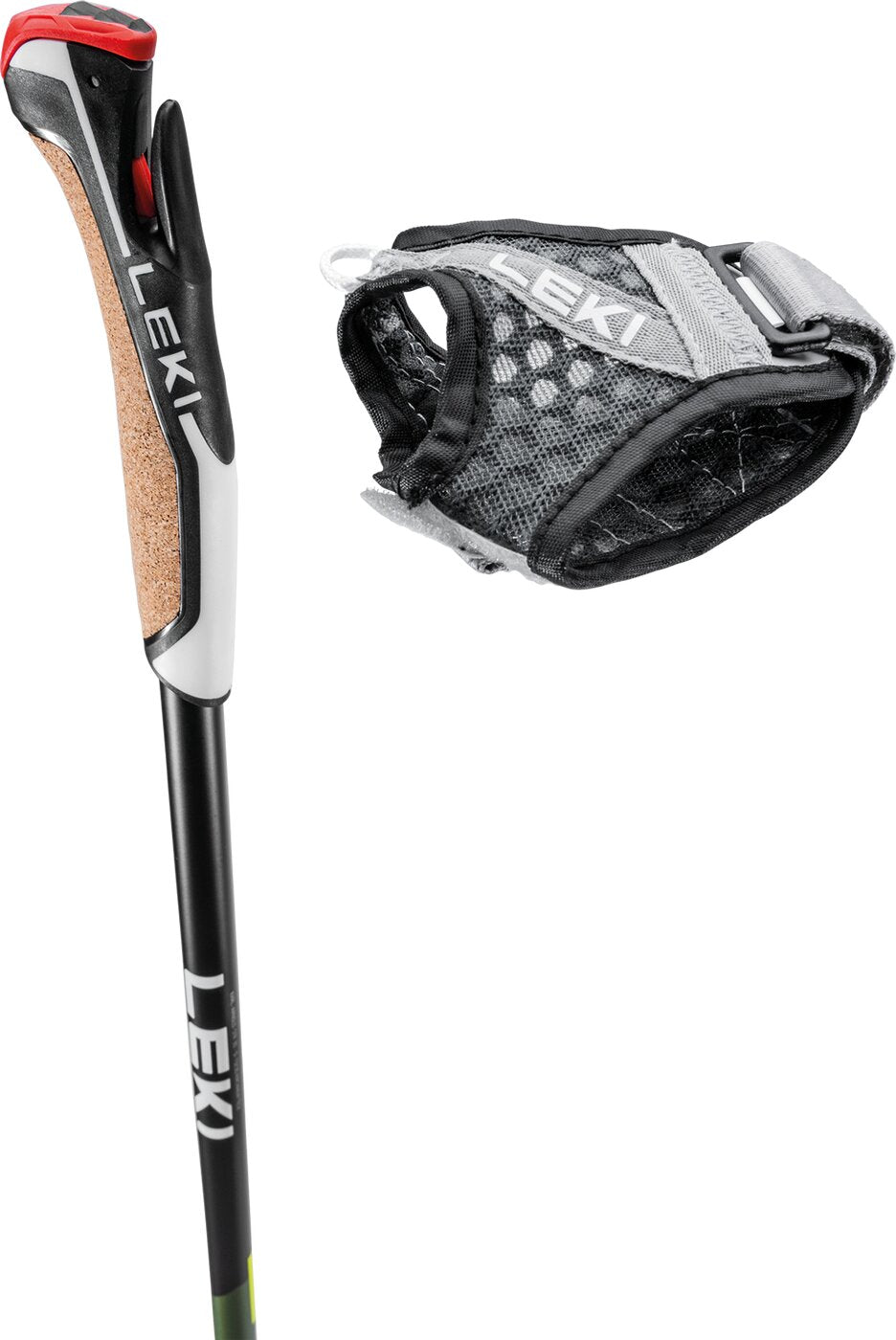 LEKI Flash Carbon grün-schwarz Walking Stöcke LEKI