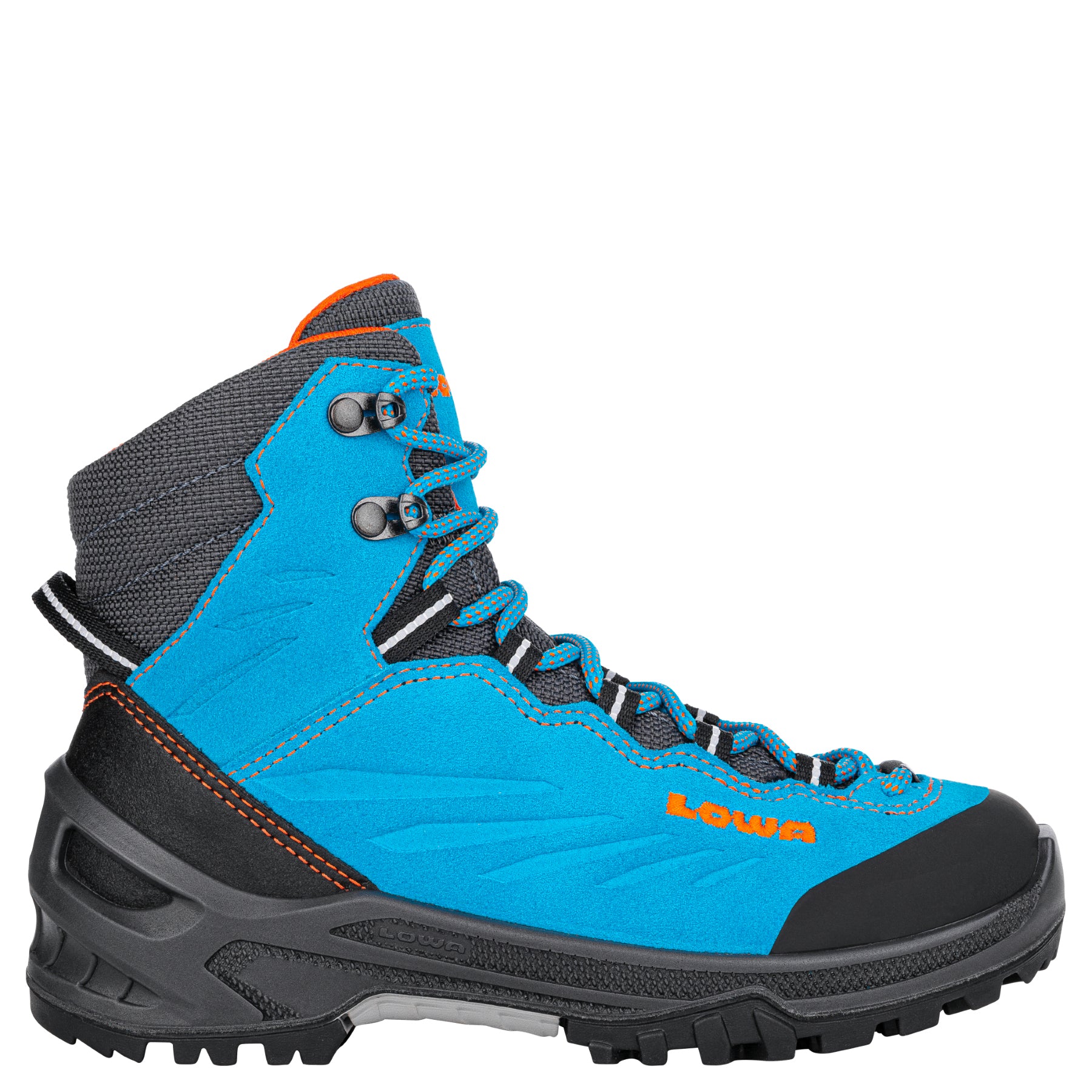 LOWA CADIN GTX MID JR Trekkingschuhe LOWA türkis/flame 36