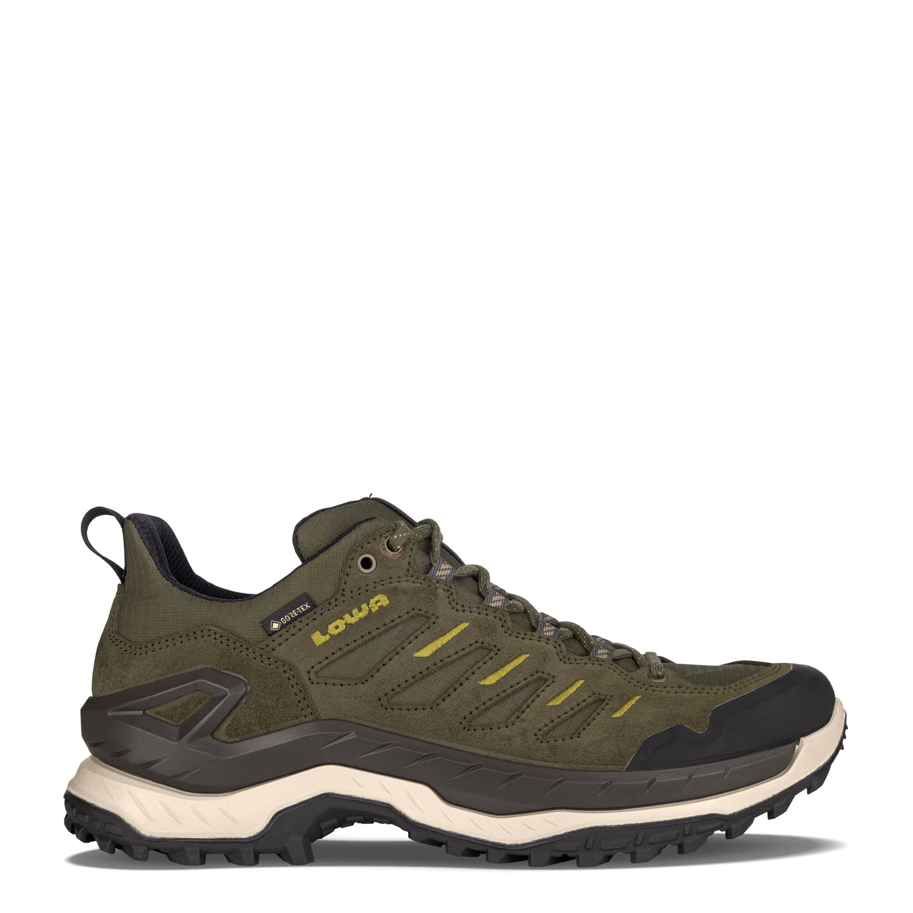 LOWA INNOVO GTX LO Trekkingschuhe LOWA OLIV/BERNSTEINGRÜN 41.5