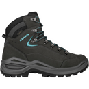 LOWA RENEGADE EVO GTX MID Ws W Multifunktionsschuhe LOWA 9368 ASPHALT/TÜRKIS 37.5