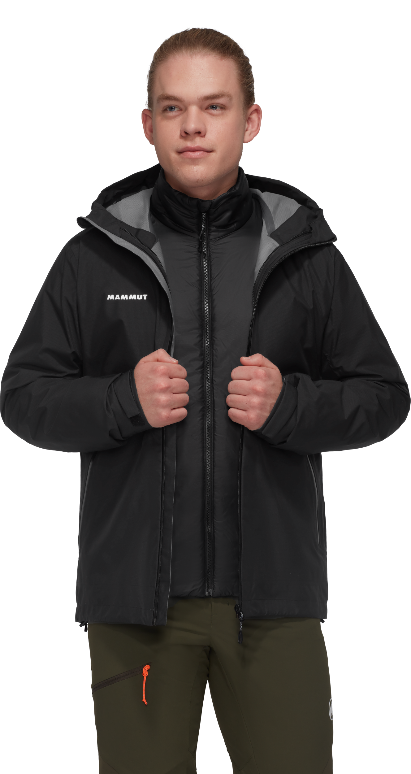 MAMMUT Alto Light 3 in 1 HS Hooded Jacket Wanderjacken MAMMUT