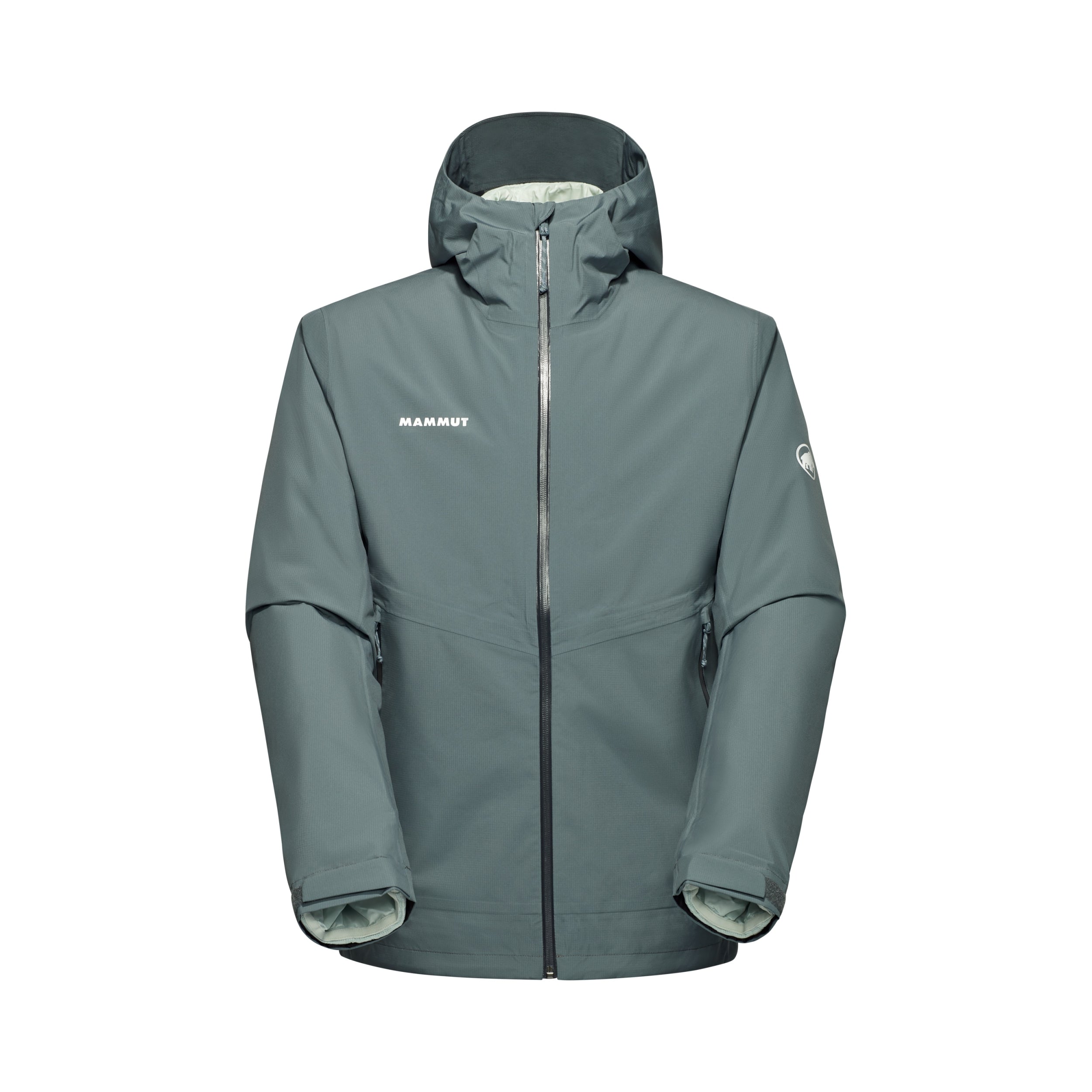 MAMMUT Alto Light 3 in 1 HS Hooded Jacket Wanderjacken MAMMUT strata-silver sage M