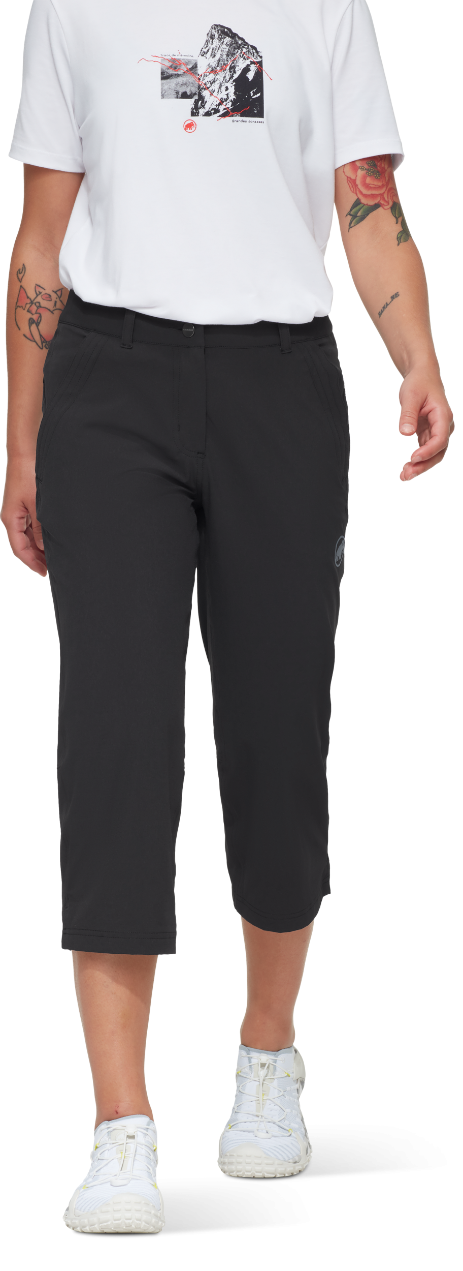 MAMMUT Hiking V Capri Pants Women Wanderhosen MAMMUT black 34