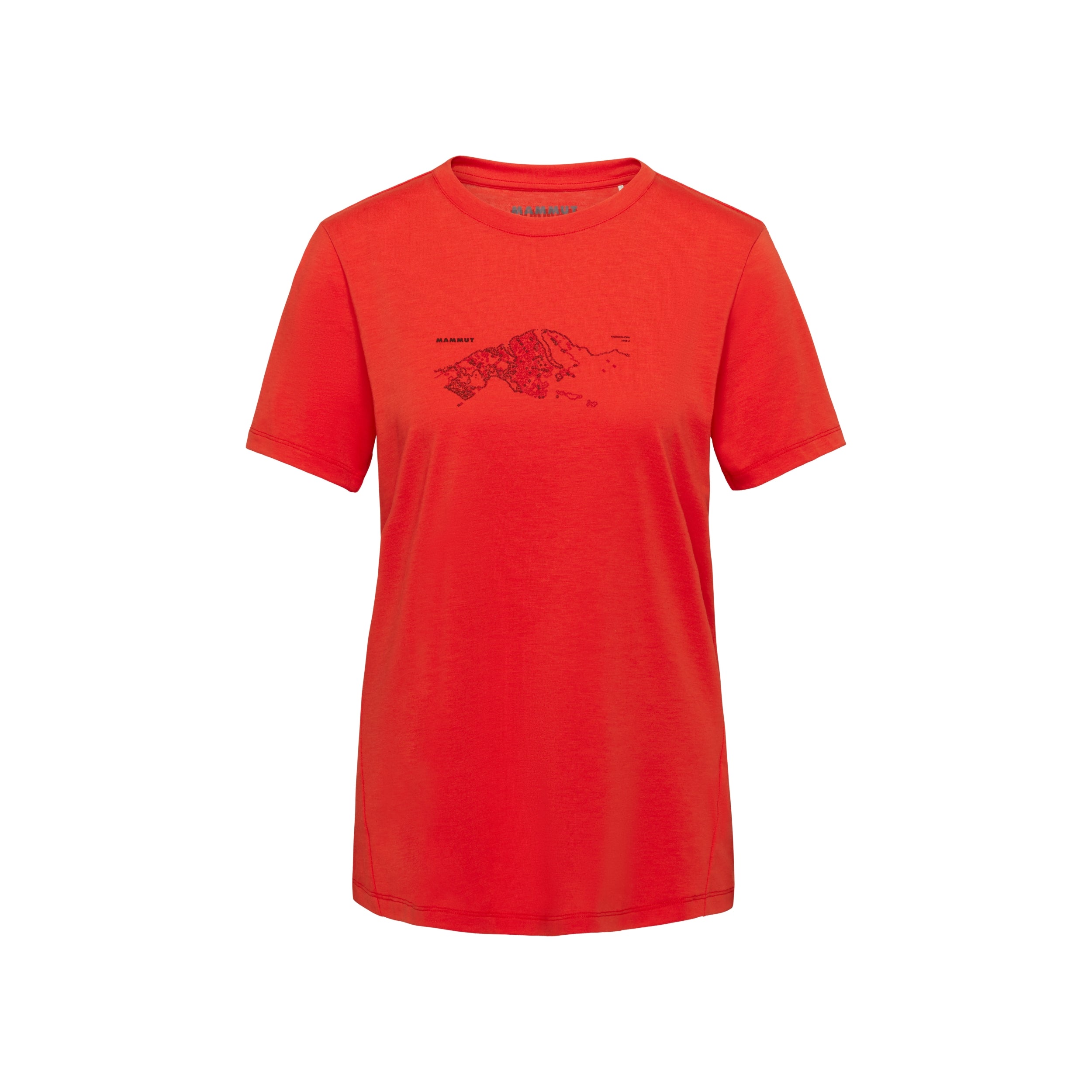 MAMMUT Mountain T-Shirt Women Fruendenhorn Wandershirts /-hemden MAMMUT mammut red S
