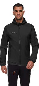 MAMMUT Rime Air IN Hybrid Hooded Jacket Men Wanderjacken MAMMUT