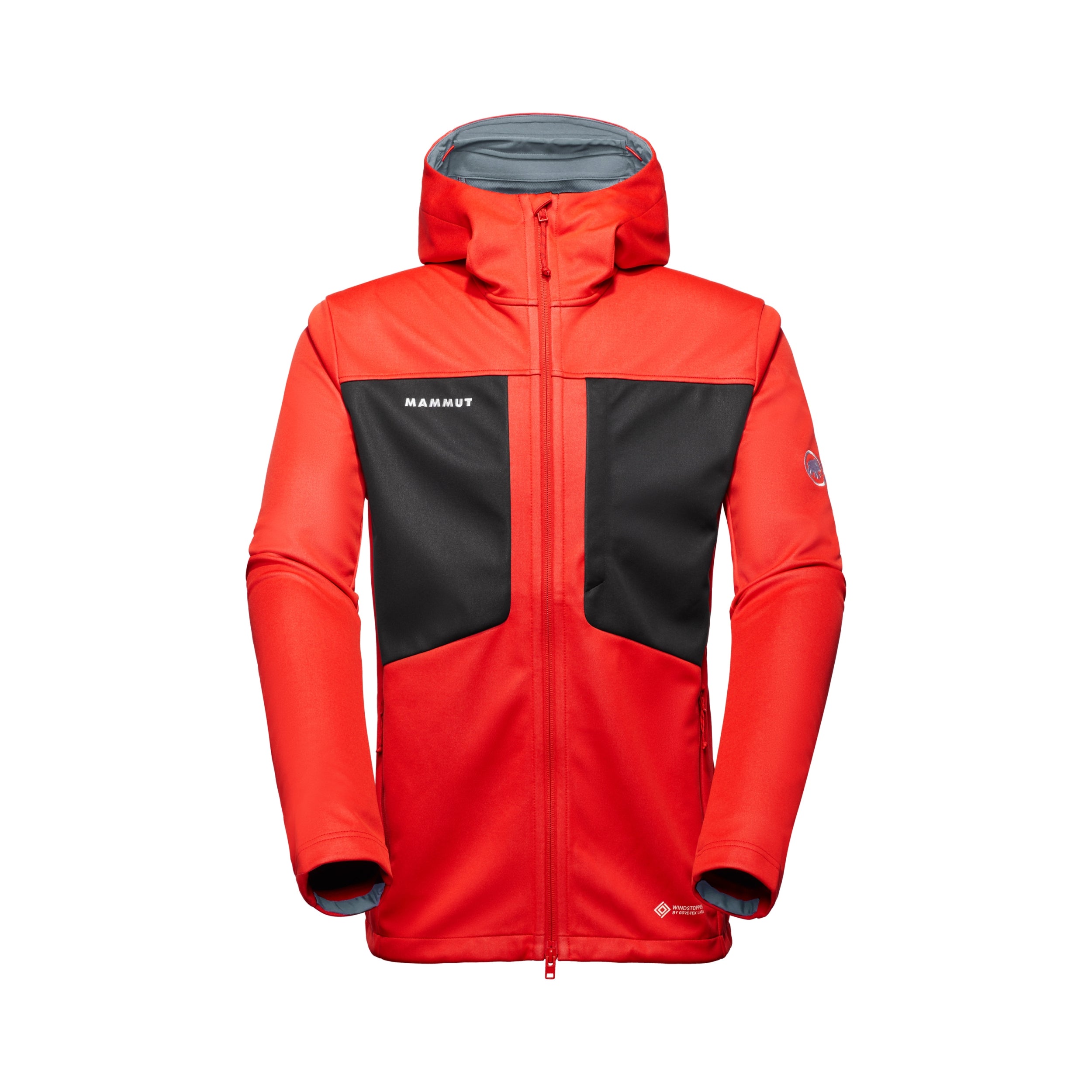 MAMMUT Ultimate VIII SO Hooded Jacket Men Wanderjacken MAMMUT mammut red-black M