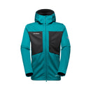 MAMMUT Ultimate VIII SO Hooded Jacket Men Wanderjacken MAMMUT deep teal-black M