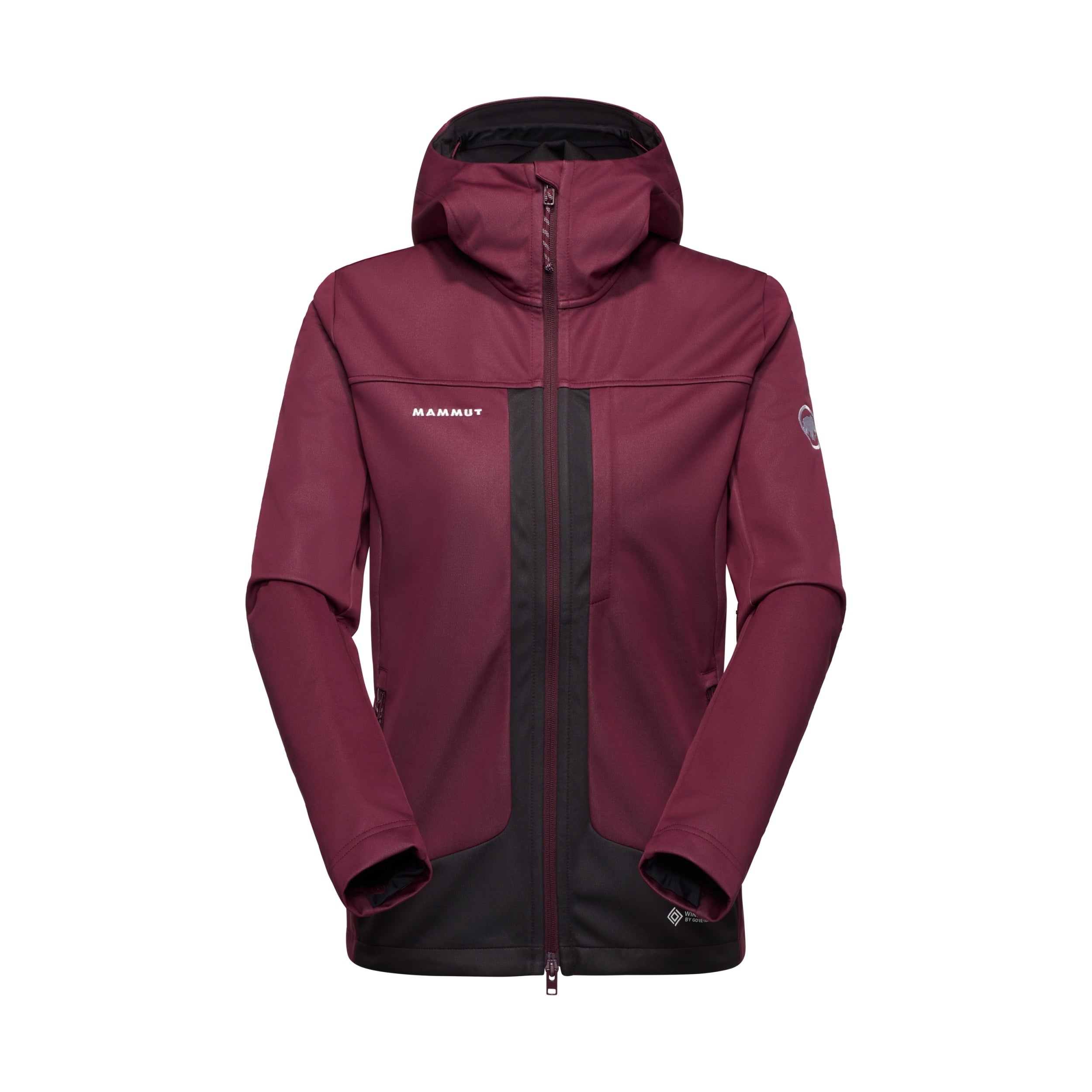 MAMMUT Ultimate VIII SO Hooded Jacket Women Wanderjacken MAMMUT vin-black S