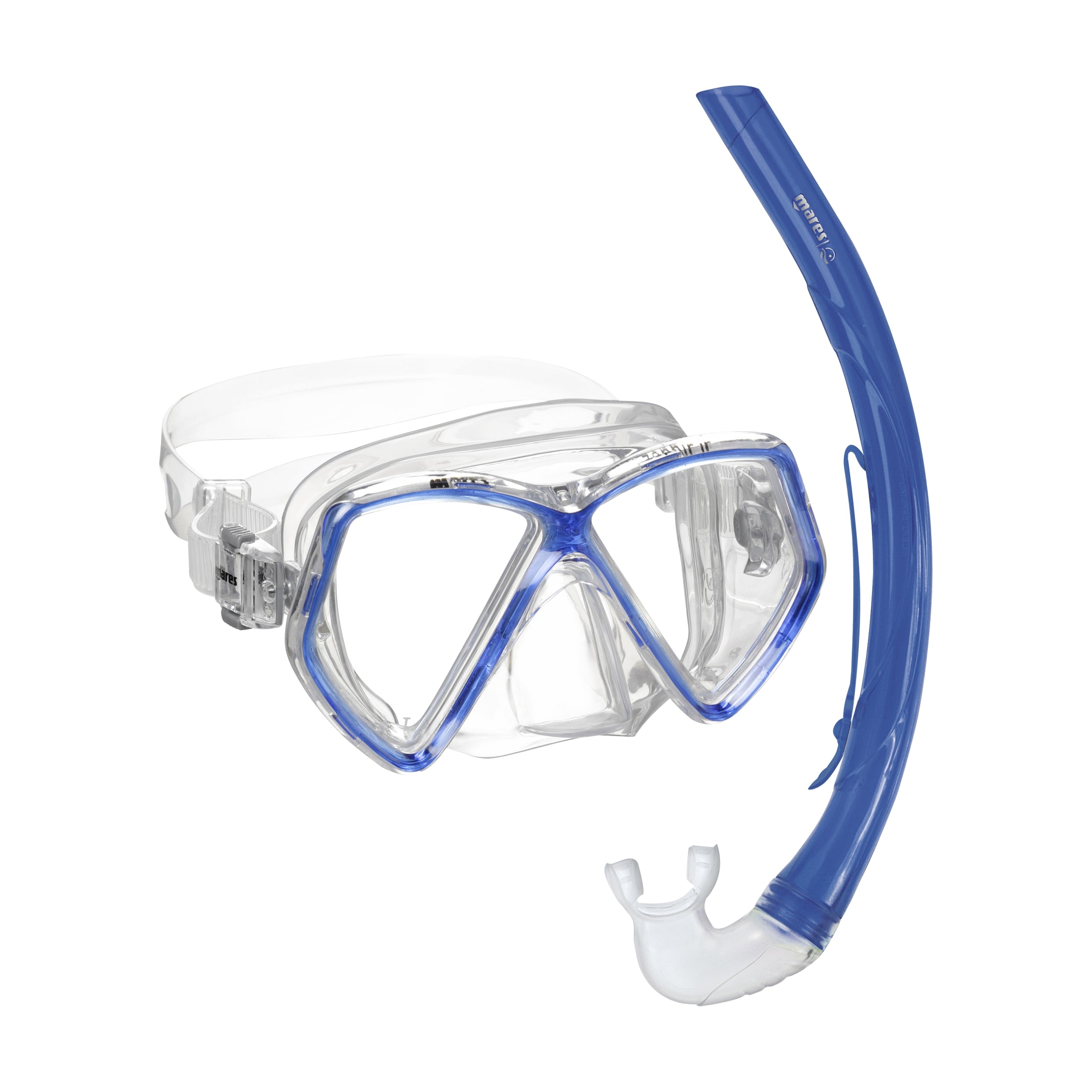 MARES Combo ZEPHIR JR. Schnorchel MARES BLUE REFLEX CL -