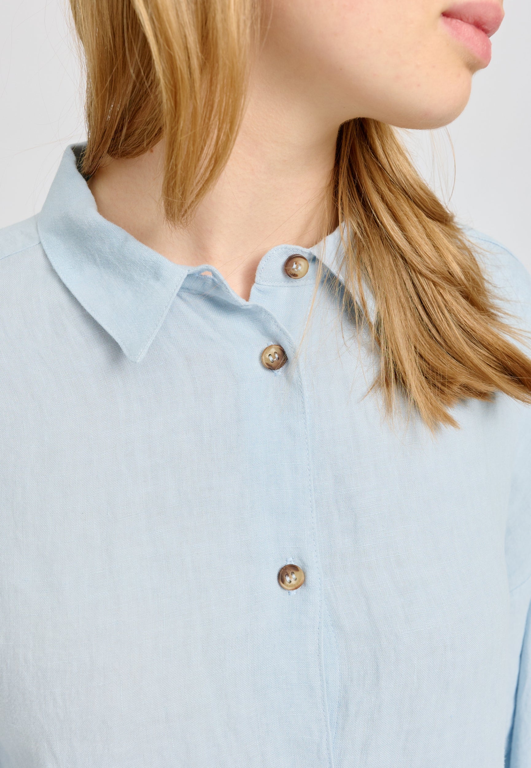MAZINE 3/4 Sleeve Linen Shirt Freizeitshirts /-blusen MAZINE