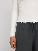 MAZINE Babylock Hems Longsleeve Freizeitshirts /-blusen MAZINE