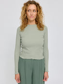 MAZINE Babylock Hems Longsleeve Freizeitshirts /-blusen MAZINE 169 XS