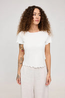MAZINE Babylock Hems T-Shirt Freizeitshirts /-blusen MAZINE