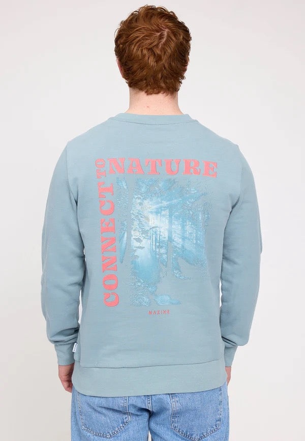 MAZINE Back Print Sweatshirt Freizeitpullover MAZINE