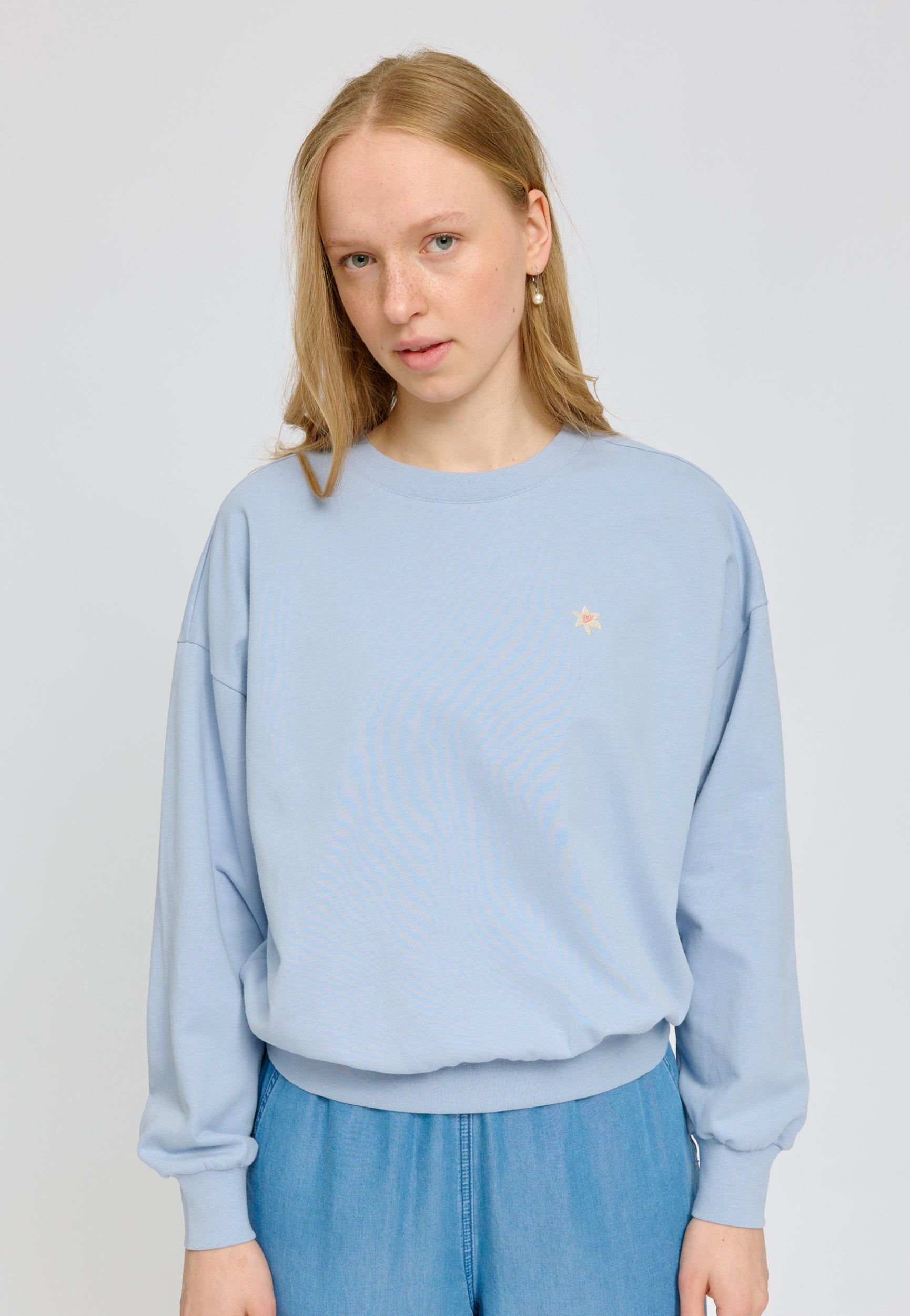 MAZINE Back Print Sweatshirt Freizeitpullover MAZINE 77 S
