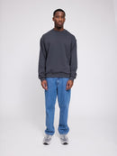 MAZINE Back Print Sweatshirt Freizeitpullover MAZINE obsidian/wander S