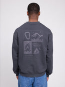 MAZINE Back Print Sweatshirt Freizeitpullover MAZINE