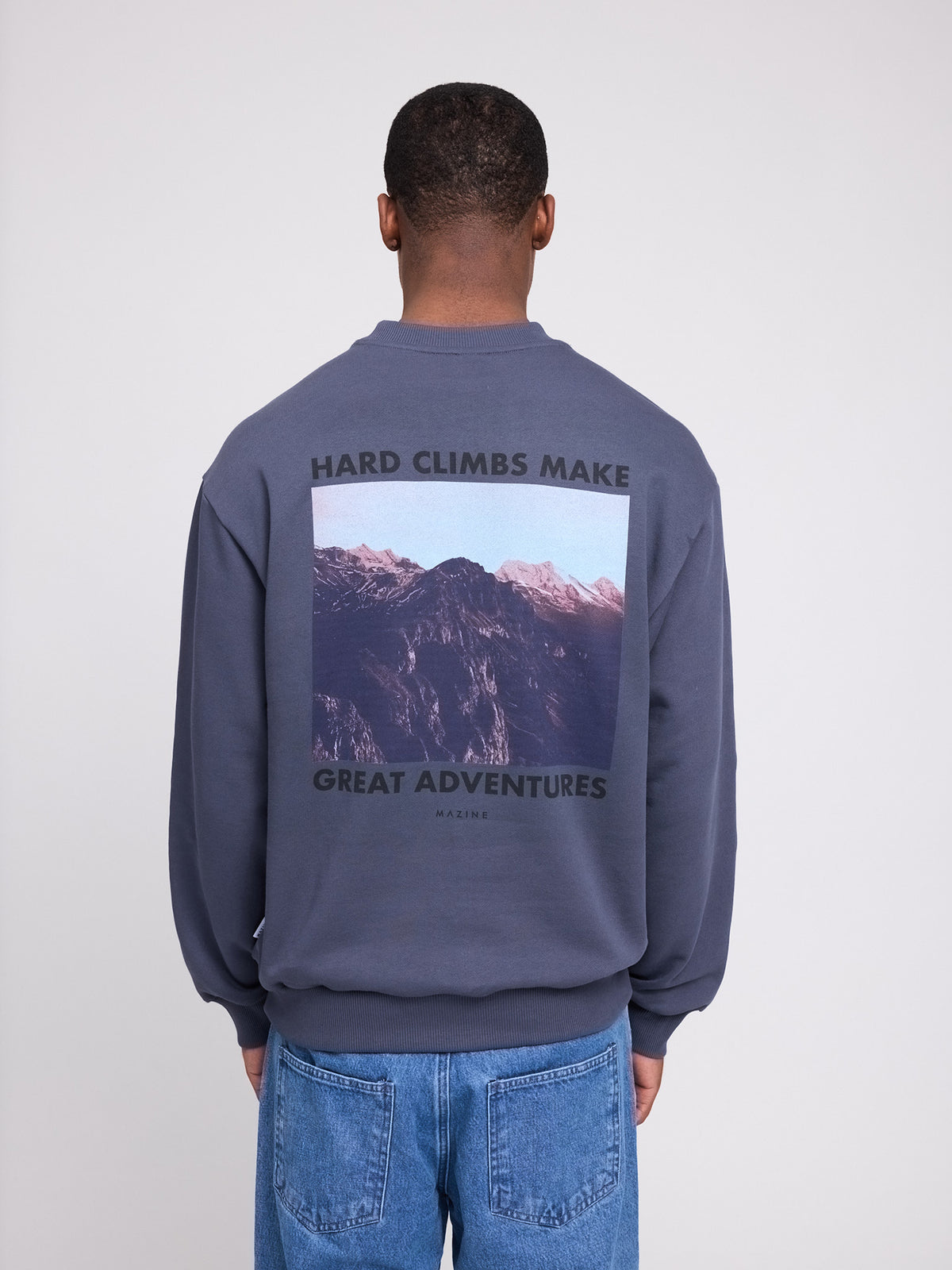 MAZINE Back Print Sweatshirt Freizeitpullover MAZINE