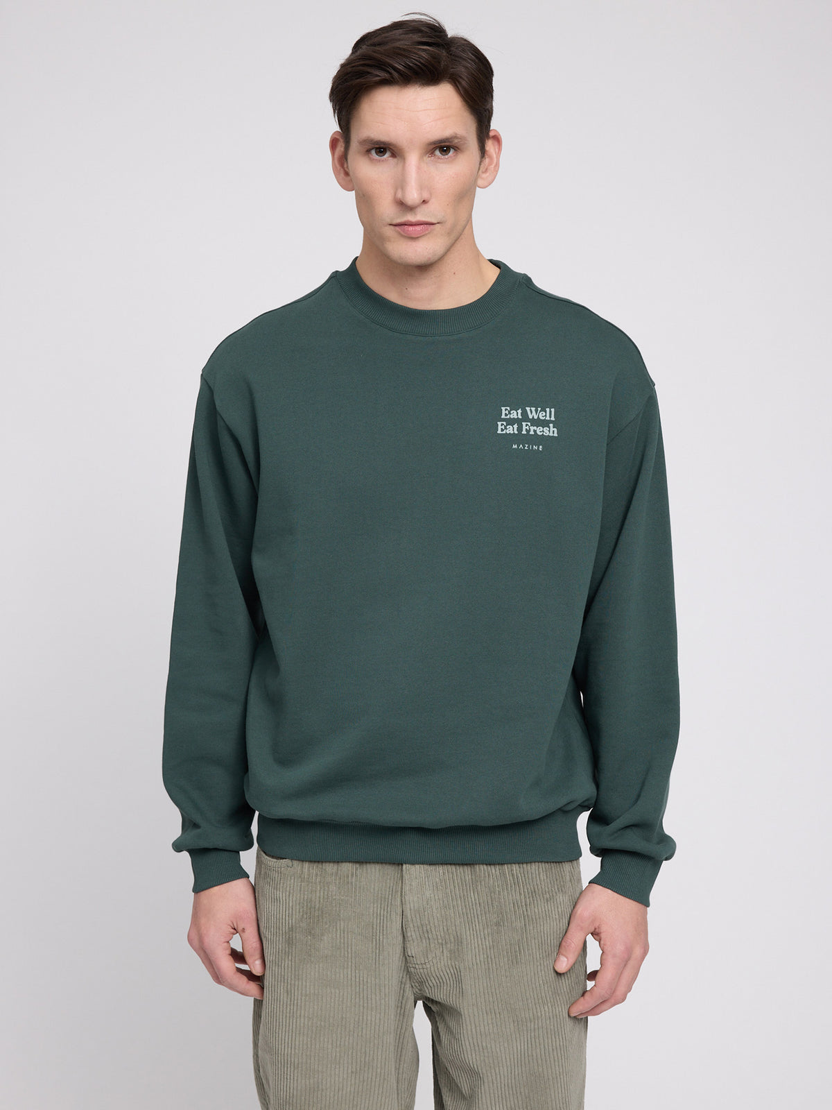 MAZINE Back Print Sweatshirt Freizeitpullover MAZINE