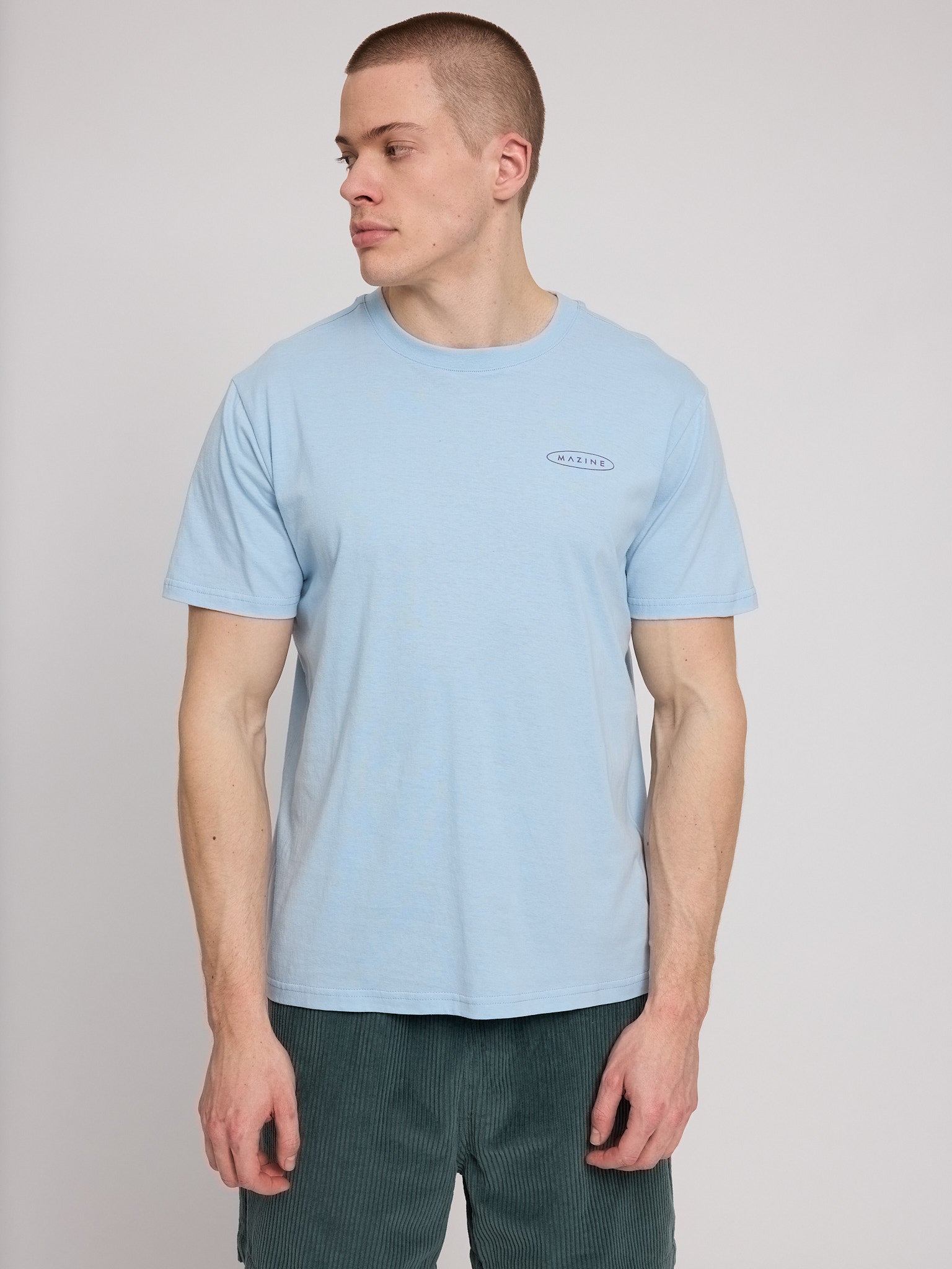 MAZINE Back Print T-Shirt Freizeitshirts /-hemden MAZINE 95 S