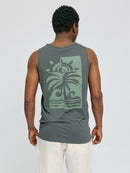 MAZINE Back Print Tanktop Freizeitshirts /-hemden MAZINE