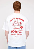 MAZINE Back Print Theme T-Shirt Freizeitshirts /-hemden MAZINE