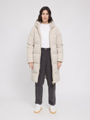 MAZINE Basic Puffer Coat Freizeitjacken MAZINE feather gray XS