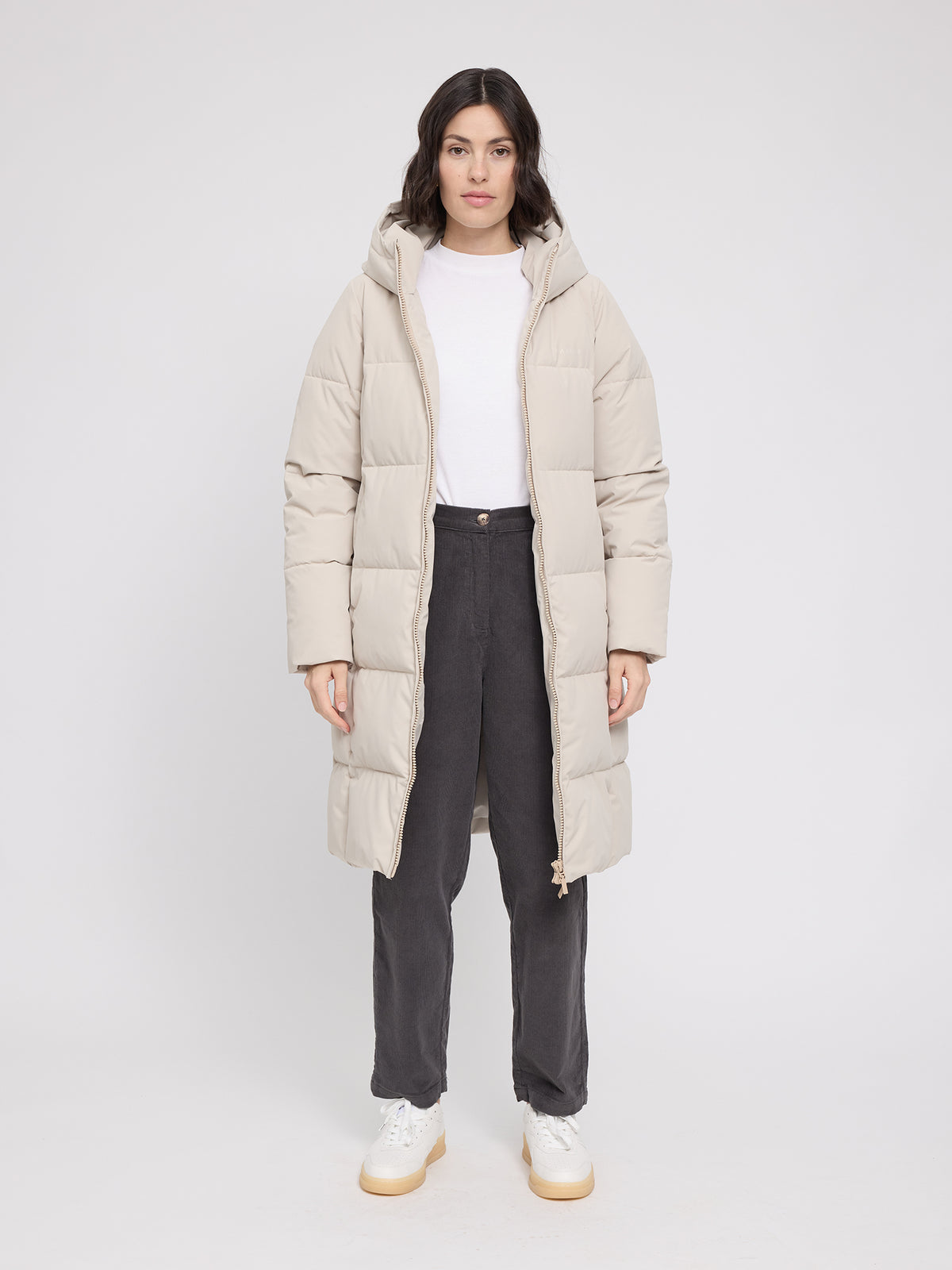 MAZINE Basic Puffer Coat Freizeitjacken MAZINE feather gray XS