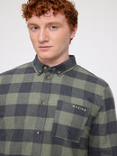 MAZINE Checked Flannel Shirt